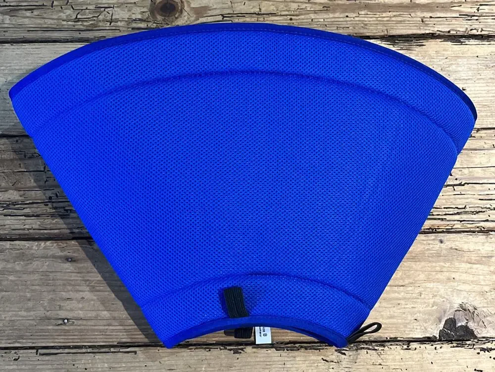 Boomaker Size 8 Blue Green Extra Soft Surgery Injury Dog Recovery Collar Cone